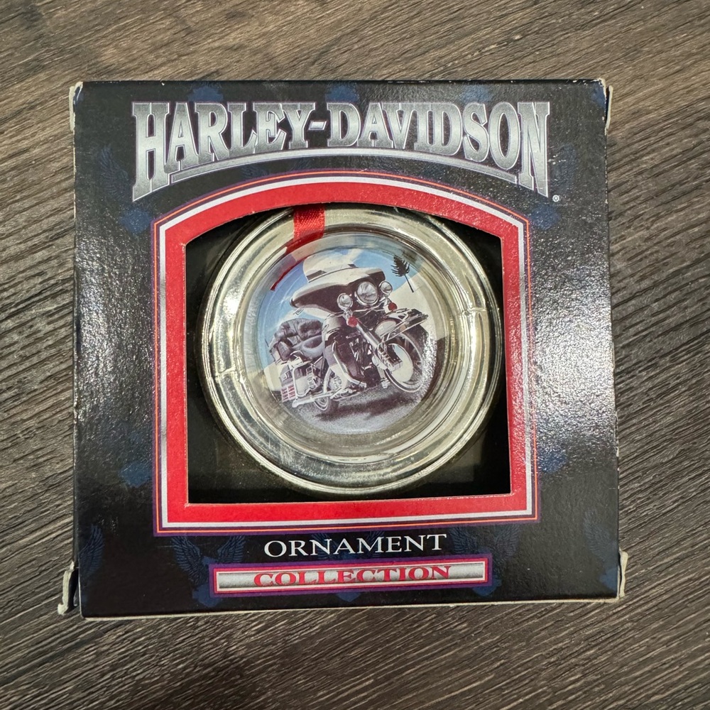 Vintage 1999β Cavanagh Harley Davidson Motorcycles Gas Cap Christmas Ornament